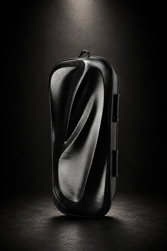 3D model of Luxury 3D Printed Eyeglasses Case | Product Design & Prototyping