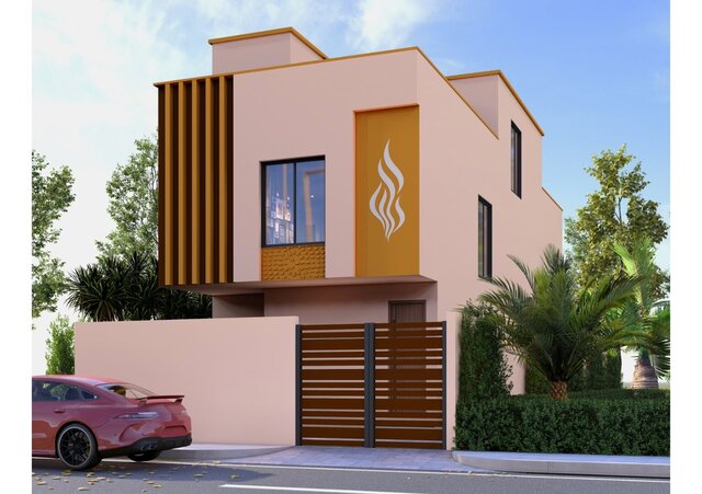 Modern House Design – 3D Printable Model & Architectural Rendering – image 1 of 1