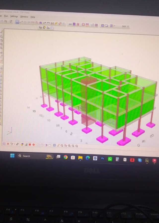 5-Bedroom Duplex - Complete RC Structural Design | Foundation, Columns, Beams & Slab Detailing – image 6 of 7
