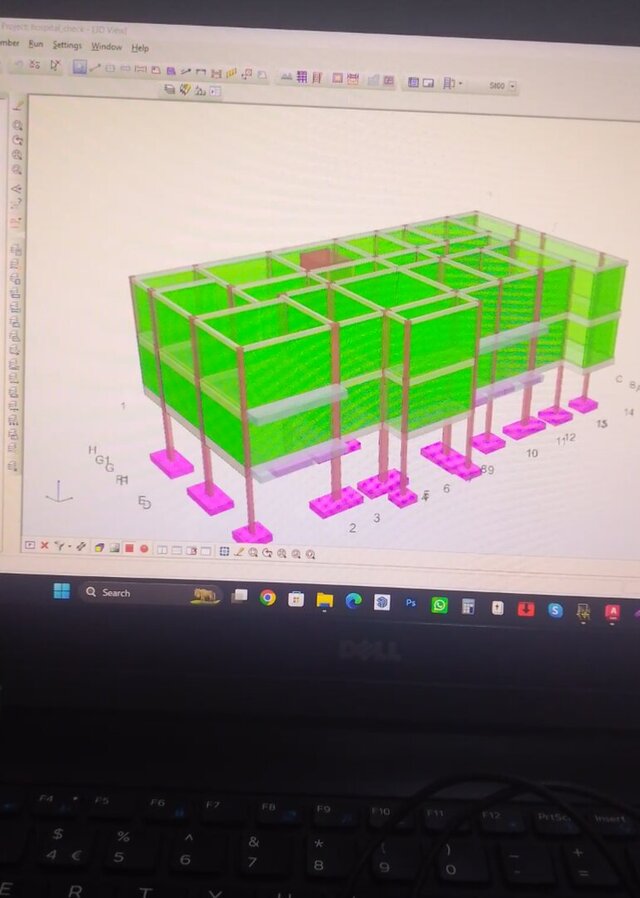 5-Bedroom Duplex - Complete RC Structural Design | Foundation, Columns, Beams & Slab Detailing – image 3 of 7