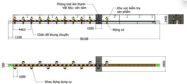 Product Assembly Conveyor System – image 1 of 2