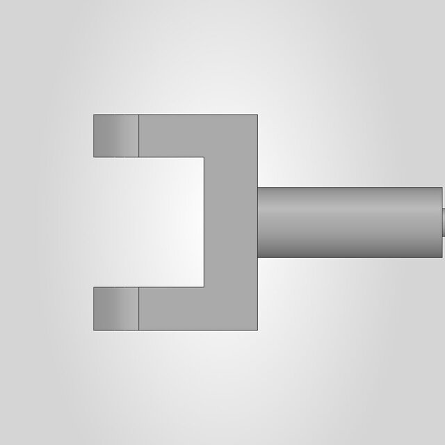 3D model of Shackle Bolt
