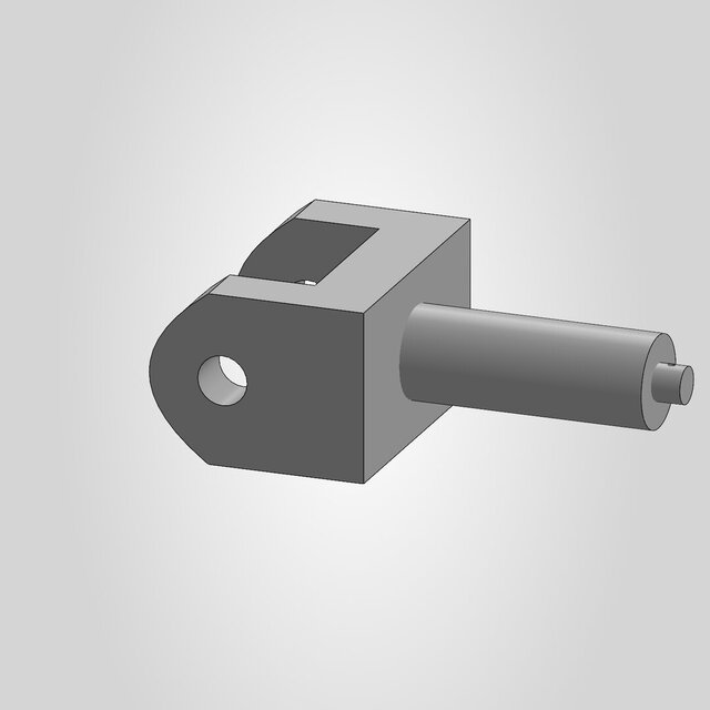 3D model of Shackle Bolt