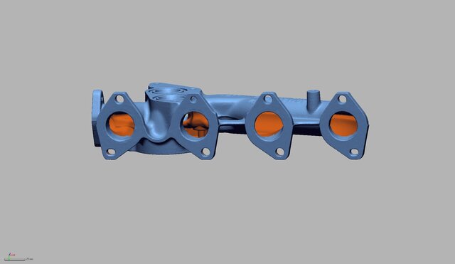 4-Cylinder Turbo Exhaust Manifold (Scan-to-CAD) – image 10 of 10