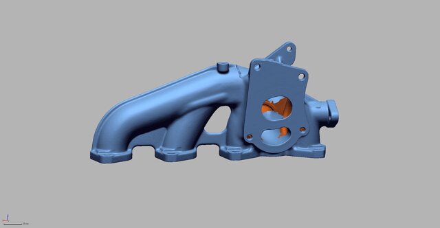 4-Cylinder Turbo Exhaust Manifold (Scan-to-CAD) – image 6 of 10