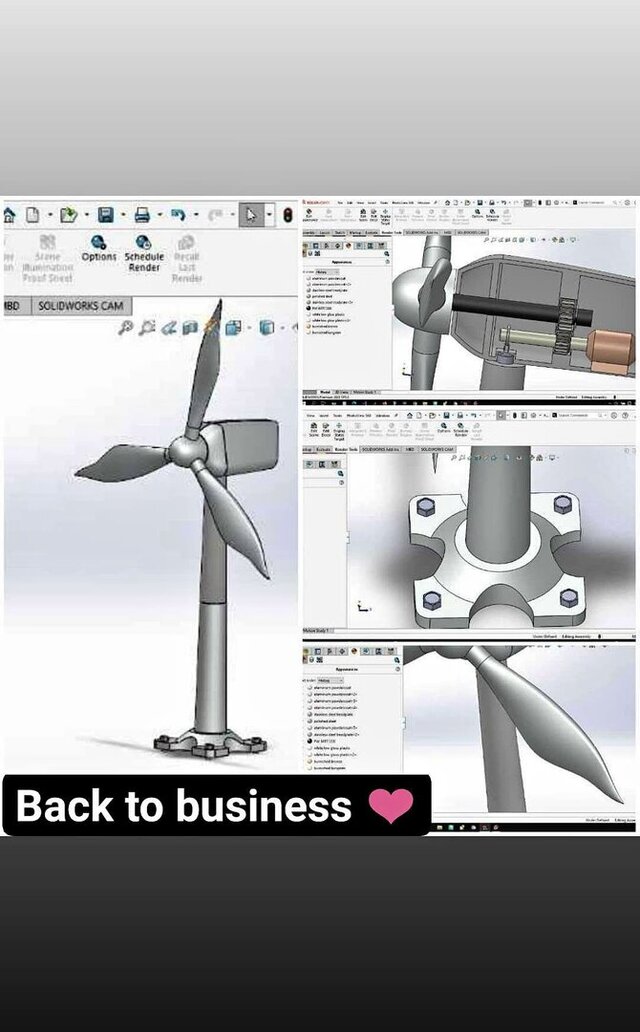 3D model of Examples of my work
