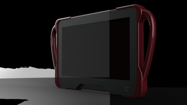 3D model of Ipad Handles Plastic Case
