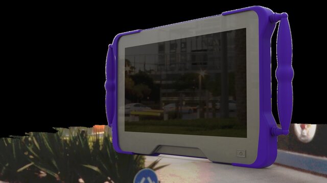 3D model of Ipad Handles Plastic Case