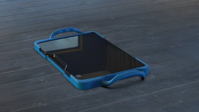 3D model of Ipad Handles Plastic Case