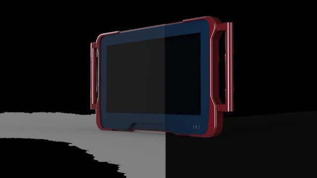 3D model of Ipad Handles Plastic Case