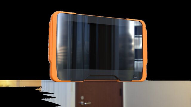3D model of Ipad Handles Plastic Case