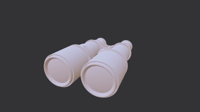 binoculars or a telescope
