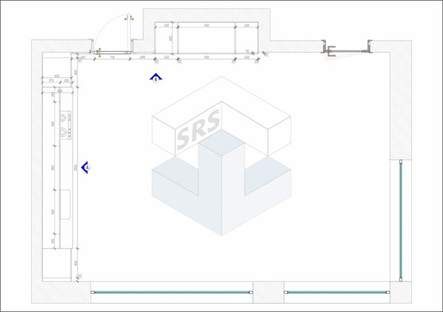 Custom Kitchen Manufacturing Drawings