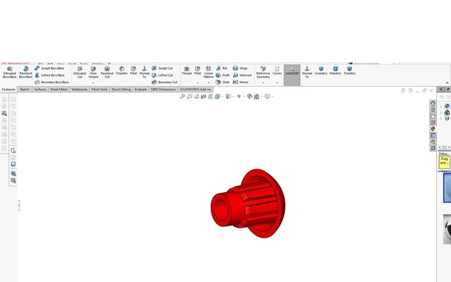 3D model of assembly-of-alloy-building-block