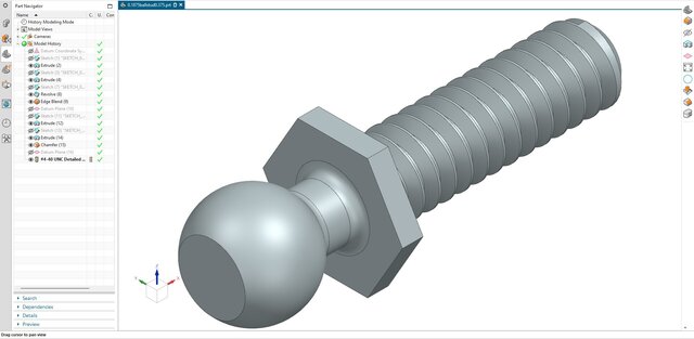 14. Threaded Ball Stud