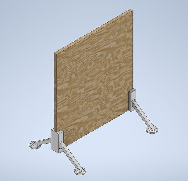 3D model of automatic-drying-and-weather-responsive-rack