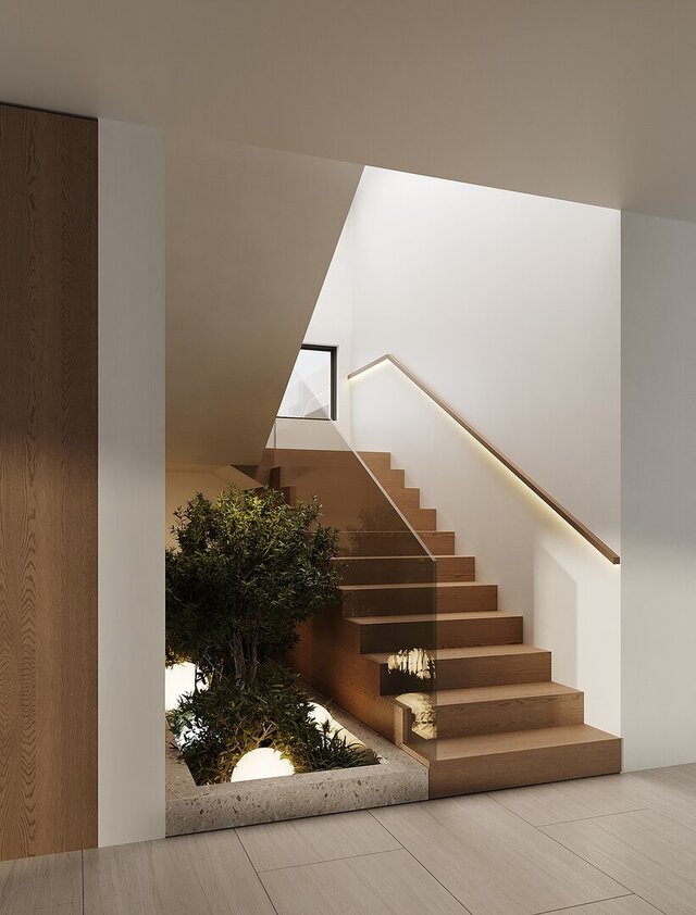 3D model of 3d-modern-cozy-living-room-interior-visualization