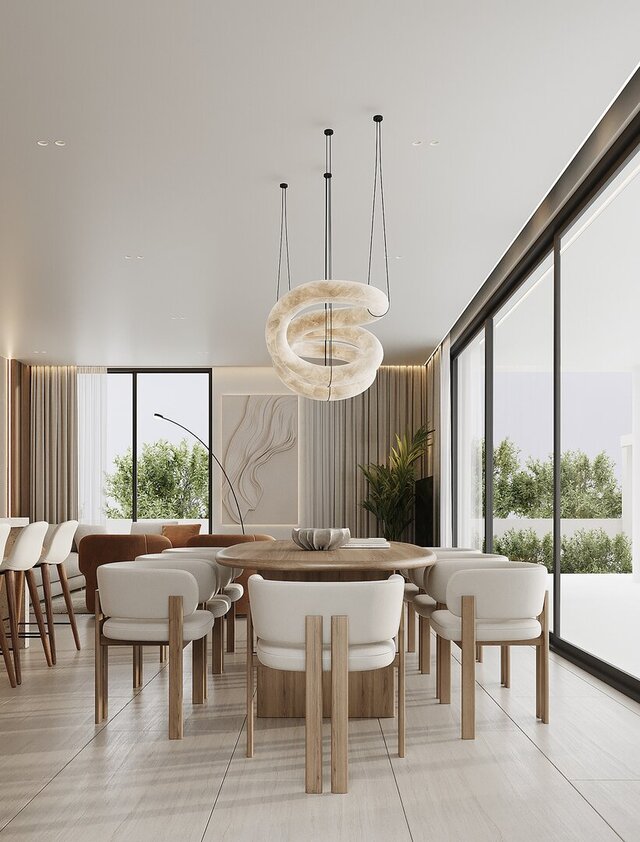 3D model of 3d-modern-cozy-living-room-interior-visualization