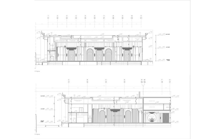 5-Star Mövenpick Hotel Grand Ballroom – Architectural Sections & Fit-Out (Sheet A305)