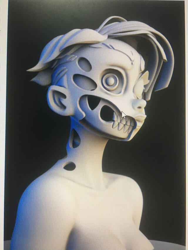 3D model of 这是我的3D艺术品。