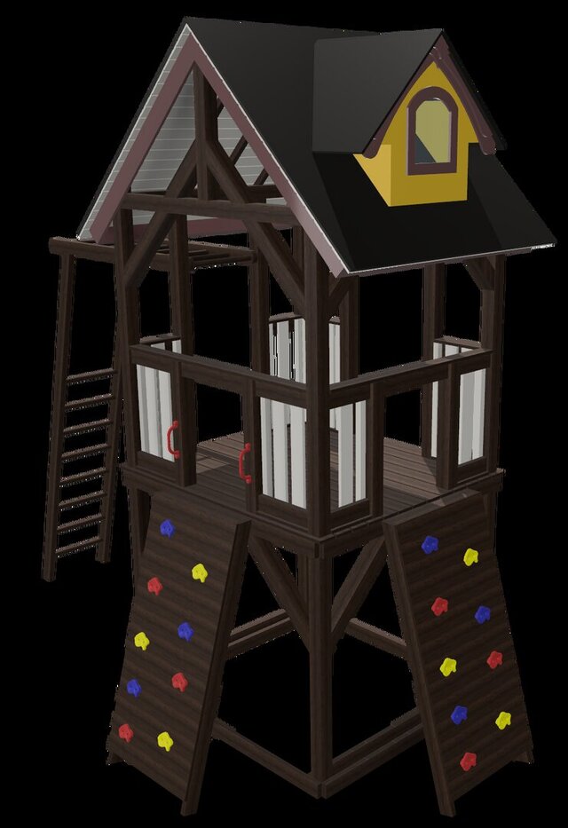 Custom Wooden Playground — Engineering Design & Production Development – image 6 of 8