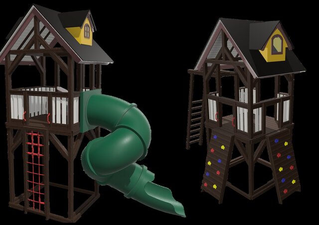 Custom Wooden Playground — Engineering Design & Production Development – image 7 of 8