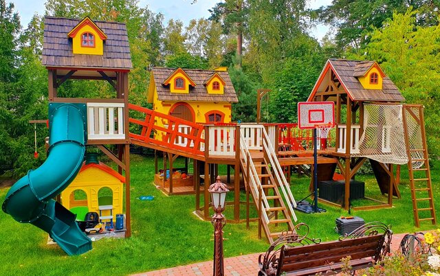 Custom Wooden Playground — Engineering Design & Production Development – image 1 of 8