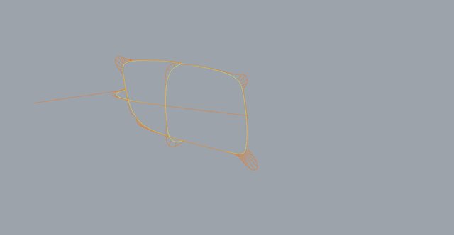 Car Side Mirror Housing – Surface Modeling (Rhino 8) – image 2 of 7
