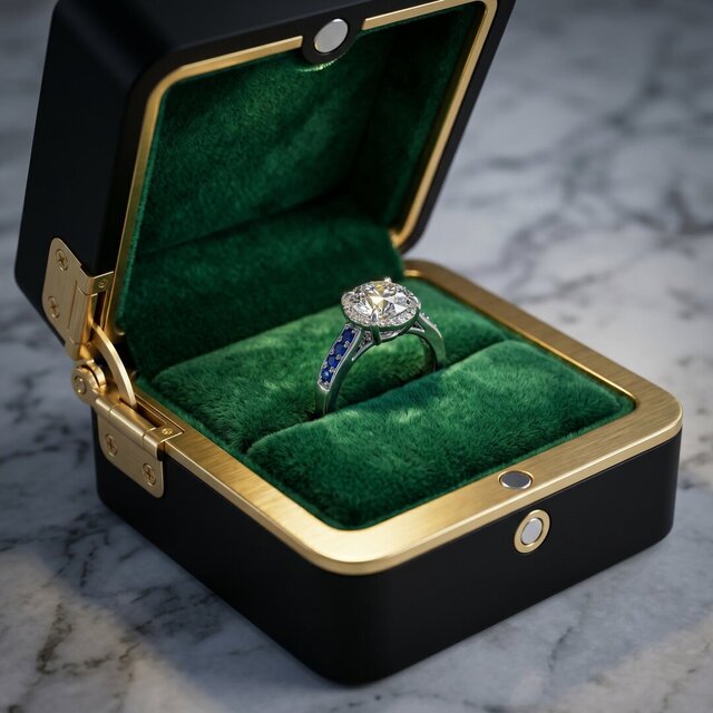 Precision-Engineered Luxury Jewelry Presentation Box