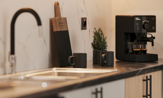 3D model of Modern Kitchen Interior Design Visualization