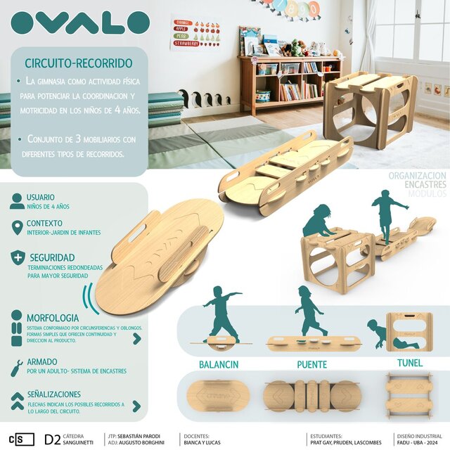 OVALO – CNC Children's Furniture System