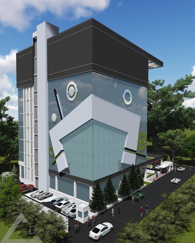 Design of a 10 Storied Shopping-Complex in Chandrima Uddyan, Dhaka. – image 21 of 28