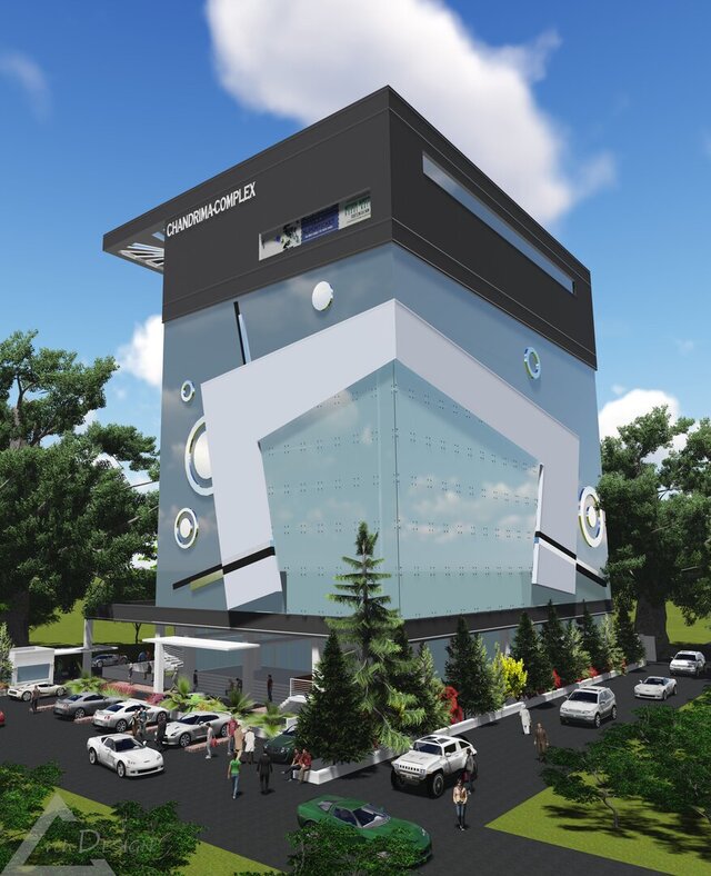 Design of a 10 Storied Shopping-Complex in Chandrima Uddyan, Dhaka. – image 18 of 28