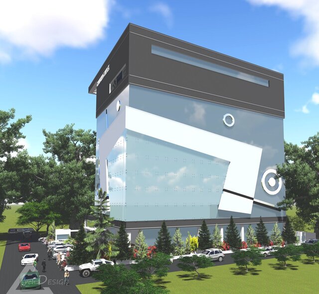 Design of a 10 Storied Shopping-Complex in Chandrima Uddyan, Dhaka. – image 15 of 28