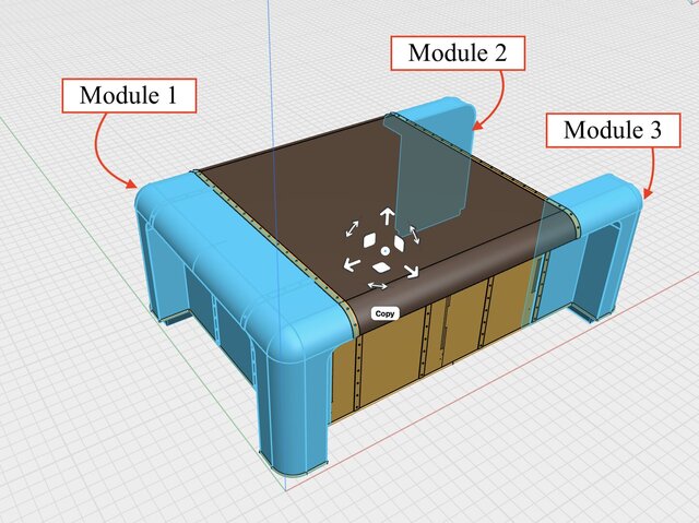 Retro-Industrial Bar Module — Engineering & Production Design – image 4 of 6