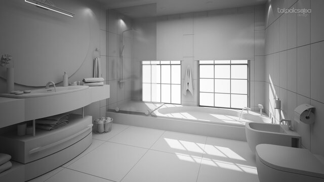 3D model of Interior spaces