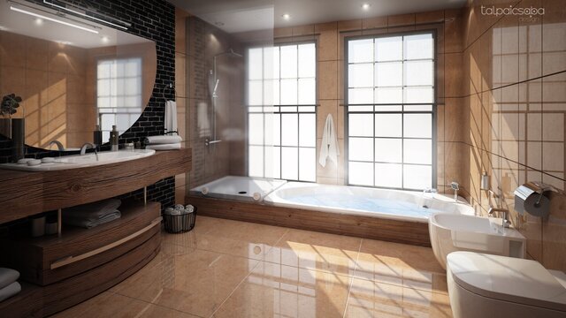3D model of Interior spaces