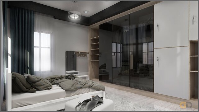 3D model of Interior spaces
