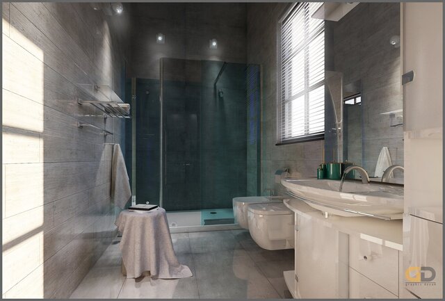 3D model of Interior spaces