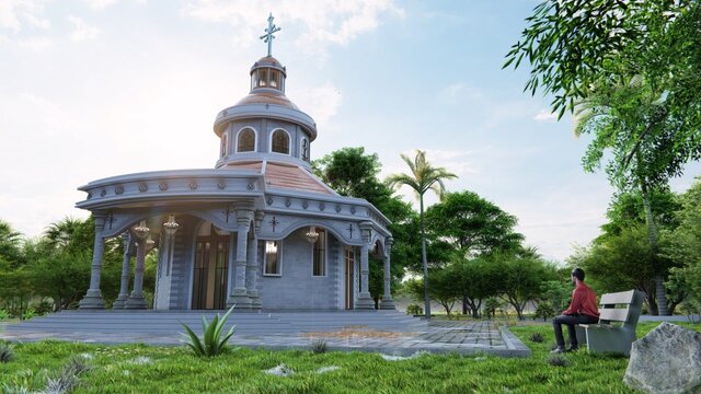 3D model of Ethiopian Orthodox church