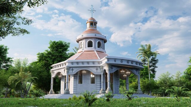 3D model of Ethiopian Orthodox church