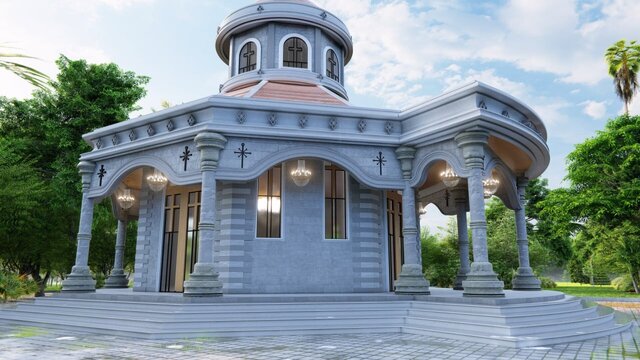3D model of Ethiopian Orthodox church