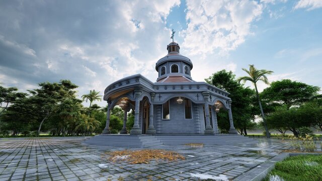 3D model of Ethiopian Orthodox church