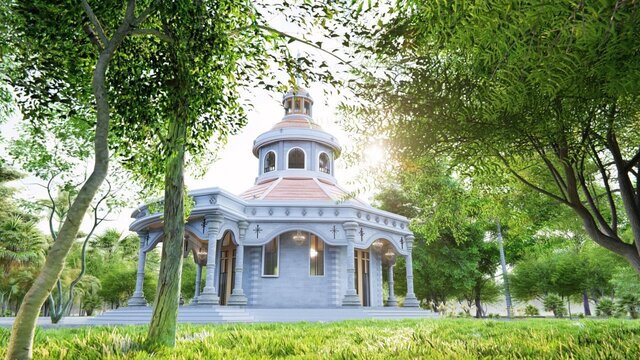 3D model of Ethiopian Orthodox church