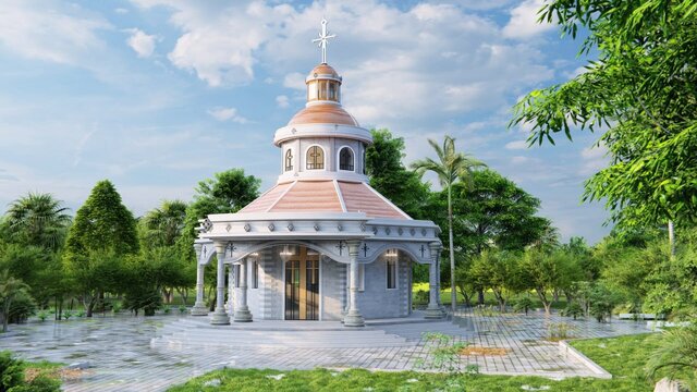 3D model of Ethiopian Orthodox church