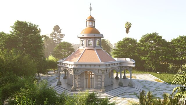 3D model of Ethiopian Orthodox church