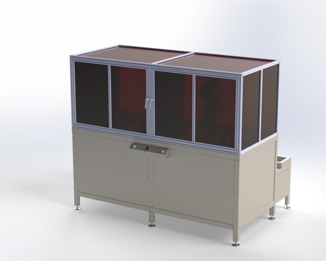 3D model of 4-Axis Automated Welding System Design