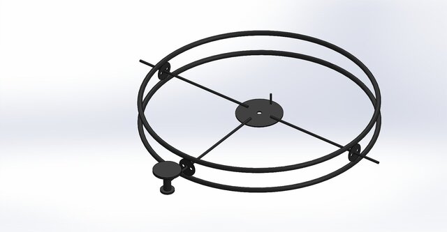 3D model of 4-Axis Automated Welding System Design