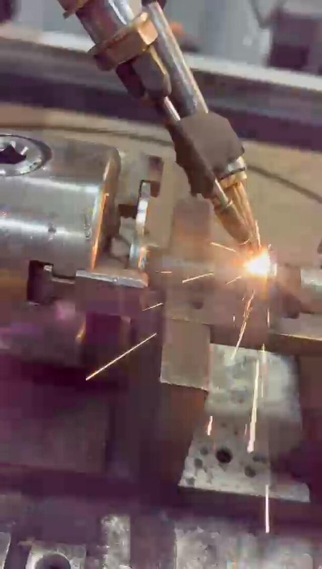 3D model of 4-Axis Automated Welding System Design