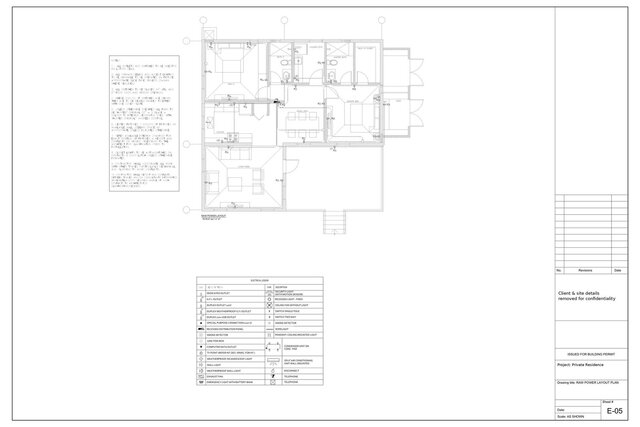 MEP Design Package - Residence (17 Sheets, Permit Set) – image 3 of 11